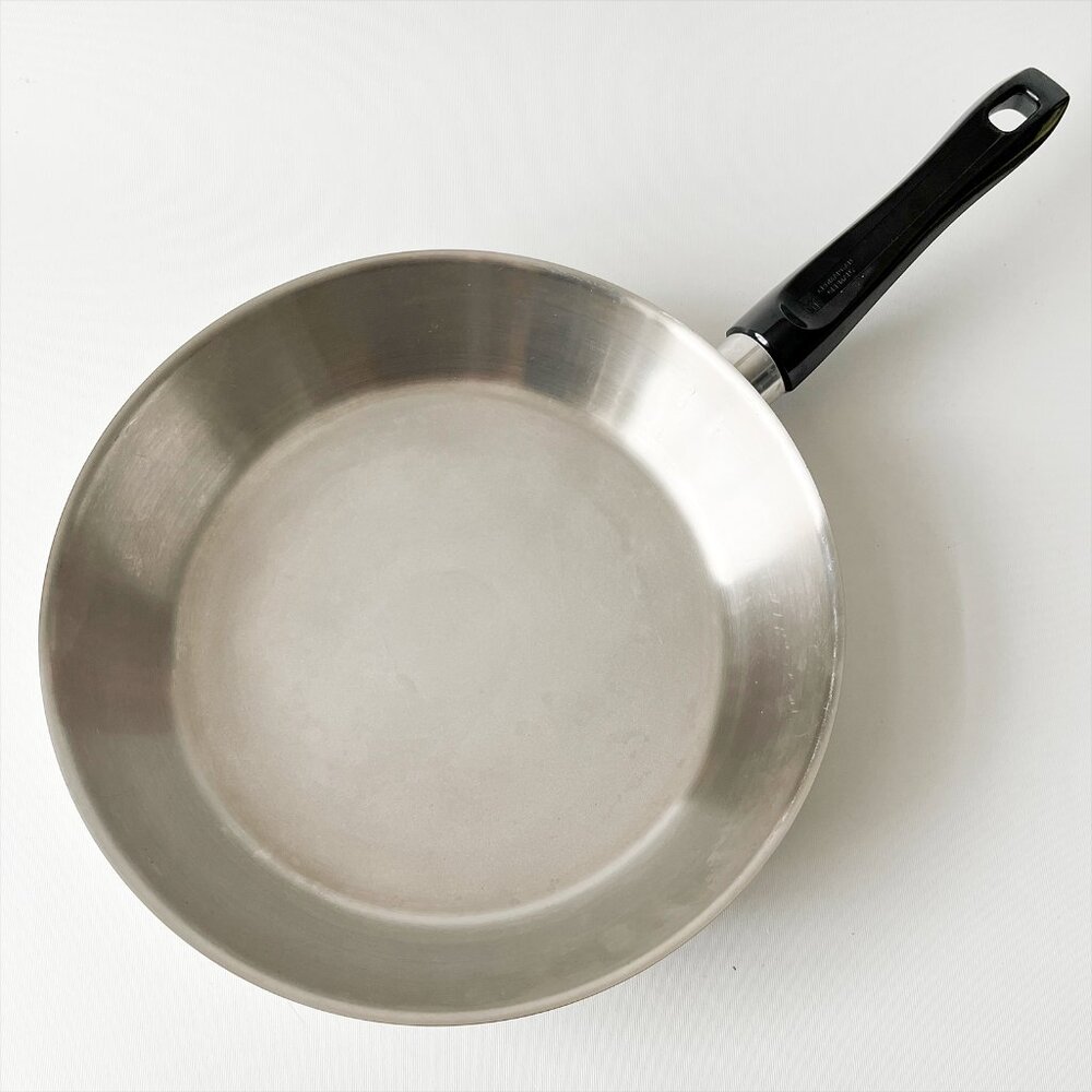 Vintage WMF Cromargan 25cm Frying Pan Skillet Stainless Steel Germany